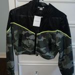 Forever 21 Workout Jacket With Hoodie Photo 0