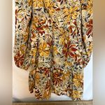 & Other Stories NWT & Other Stories mini smock dress w/ volume sleeves in autumnal floral Size 4 Photo 5