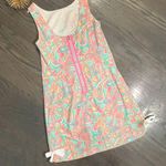 Lilly Pulitzer Delia Sand Bar Blue Make A Splash Print Shift Dress 2 Photo 8