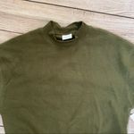 Abound  Dark Green Mock Neck Medium Sweatshirt NEW Photo 9