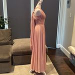 Women’s Pink Full Length Strapless Prom Party Dress S NWT **READ DESCRIPTION Pink Photo 3
