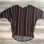 Don’t Stop Believing, hi low,Boho style shirt, size XL, dolman sleeve, pit to pit measurement is 26, crone length is 25, back length is 28 Multiple Photo 0