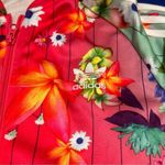Adidas  floral Athletic Jacket Full zip L Photo 8
