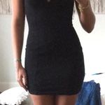 Tobi Low V black bodycon dress Photo 0