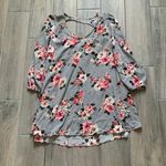 VICI  gray floral dress Photo 0