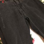 Hot Topic  Distressed Black Jeans Ripped Knees Plaid Top Design High Waist Photo 3