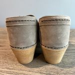 Dansko Mavis Nubuck Leather Slip On Clogs Size EU 41 Comfort Shoes Taupe Tan Photo 3