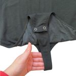 Good American  Black U-Ring Long Sleeve Bodysuit Photo 10