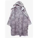 Humility Women's SAS LA FEE Floral Jacquard Hooded‎ Jacket Italy France M Tan Size 36 Photo 2