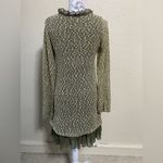 A’reve woven‎ layered tiered dress Green Photo 4