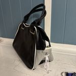 Little Earth Los Angeles LA Kings NHL Hockey Black Perfect Bowler Hand Bag Women's Purse Photo 5