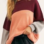 Free People Color Block Sweater Photo 0