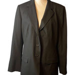 Liz Claiborne Women’s Black Blazer Size 14 Career Wear Photo 0