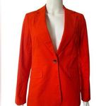 Women's Orange Blazer Photo 0