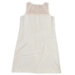 Loft NEW White Embroidered Scallop Yoke Dress Photo 5