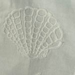 & Other Stories & Other Stories Shell Embroidered White Shorts Size 6 Beach Coastal Cotton Lined Photo 7