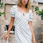 With Jean 💕💕 Juliette Dress ~ Ditsy Daisys Bleu XS Photo 1