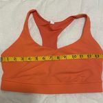 Lululemon Orange Athletic Sports Bra Size M Photo 1