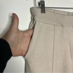 41 Hawthorn wide leg sweater pants cream tan women’s large trendy neutral modern Photo 1