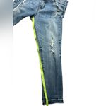 Kut From The Kloth  Reese High Rise Ankle Raw Hem Straight Leg Size 8 Photo 5