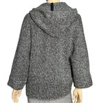 ZARA  Knitwear Outerwear Women’s 14 XL Gray White Black Marled Cardigan Jacket Photo 4