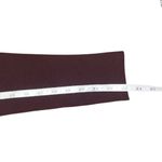 H&M Burgundy Cut-out Soft Jersey Round Neck Mini Dress Partly Lined Sz Large Photo 6