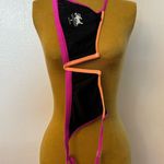 Heat Color Contrast Patchwork Bikini Top Photo 4