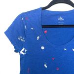 Disney The Little Mermaid Navy Blue Short Sleeve Graphic Tee Photo 2