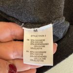 Kerisma Gray Cashmere Blend Cowl Neck Long Sleeve Knit Dress M Luxury Empire Photo 1