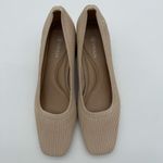 Vivaia Melody Square Toe Chunky Heels Old Money Knit Office Comfort Almond 7 Photo 2