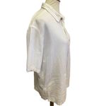 O'Neill Jack O’Neill Collection Coastal Linen Men’s White Button Down Short Sleeve Size Photo 5