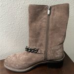 Vince Camuto Keshilla Moto Boot Women’s Brown Sable Suede Leather Ankle Boots Photo 8
