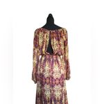 Jealous Tomato  Orange and Red Long Sleeve Sundress for Wedding Guest Photo 3