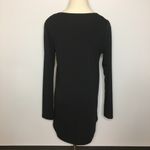 LuLaRoe Lynnae Solid Black Long Sleeve Shirt Small Photo 3