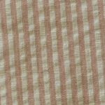 Charlie Paige  Dress XL Pink White Stripe Mini Sleeveless 100% Cotton Side Zip Photo 7