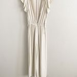 Wilfred Aritzia  cream striped ruffle Fleurette Jumpsuit xxs Photo 12