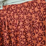 Vitality x Cosmopolitan Patterned Orange Women's Shorts Wildberry Workout Size L Photo 6