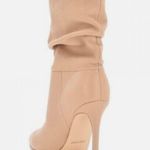 Nine West Women's Jenn Dress Booties Light pink beige Natural Leather shoes Photo 2