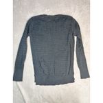Pact Gray Cable Knit Sweater Women’s M Organic Cotton Pullover Boxy Tunic Size M Photo 6