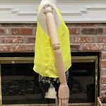 Hommage Los Angeles yellow tank with black lace / S / Excellent condition Photo 2