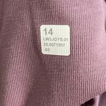 Lululemon NWT Scuba Full Zip Hoodie Fleece Jacket Lavender Lux Mirror Silver 14 Photo 11