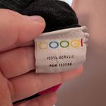 COOGI Vintage  Letterman Button Down Cardigan  Women's 1X Pink/Black Photo 4