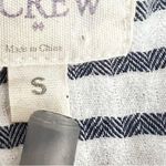 J.Crew Cotton Long Sleeve Shirt Women’s Stripes Button Up Size S Photo 11