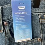 Levi's Levi’s high loose jeans lazy day medium wash 25 NWT Photo 11