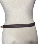 Coach Vintage Burgundy Leather Belt 36 in Photo 2