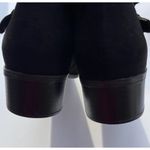 Italian Shoemakers  Women’s Sz 7.5 LILAH Ankle Booties Black Strap Belt Western Photo 12