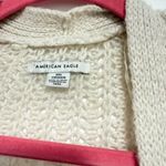 American Eagle  Outfitters Cream Knit Cardigan Photo 4