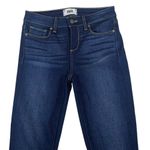 Paige  Verdugo Crop Blue Denim Ankle Jeans Photo 6