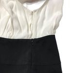 BCBGMAXAZRIA Bicolor Ruffle Halter Dress size 0 Photo 4