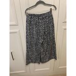 Sanctuary Women's XS Black Geometric Print Culottes High Rise Pants Photo 4